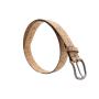 Fashion New Design Men's Double Side Natural Cork Belt 100% Vegan Cork Belt