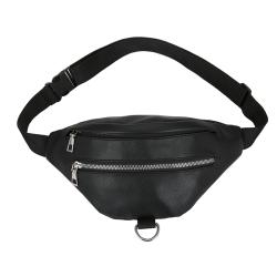 2023 Wholesale Soft PU Leather Women Crossbody Sling Bags Custom Designer Ladies Fanny Pack Waist Bags