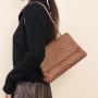 Custom Luxury Designer Women Soft Pu Leather Woven Purse Handbags Summer For Women Luxury Ladies Shoulder Crossbody Bags
