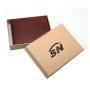 Wallet custom natural leather wallet ID flap pocket rfid minimalist high-end oil-waxed genuine leather men's wallet