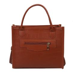 KBW632 New Women Bag Fashion Stone Pattern Shoulder Crossbody High Quality PU Vintage Ladies Tote Bag
