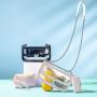 LOVEVOOK casual hot sale transparent bags women PVC clear shoulder crossbody bag summer purse card holder for ladies handbag set