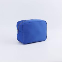 Keymay Hot Sale 27 Colors S M L XL high Quality Gold Zipper Waterproof Custom Logo Nylon Makeup Bag Bag Cosmetic Golf Pouch