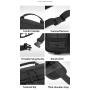 ZF107 New Retro Tactical Waist Pack Men Oxford Cloth Outdoor Sports Bag Waterproof Breathable Casual Travel Messenger Bag