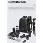 XL182 Imported New Version Outdoor Camera Digital Drone Bag Durable Camera Bag Waterproof Wear-resistant Camera Backpack
