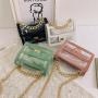 2020 new arrival transparent PVC women shoulder bag summer designer clear jelly beach bag for women