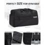 LOVEVOOK Sucipi Wholesale Waterproof 45L sports Duffel Bag with Shoes Compartment for women men Fitness Yoga Travel luggage bags