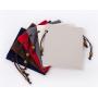 Factory Wholesale Double Veet Bundle Pocket Storage Bag Customizable Logo Velvet Cotton Drawstring Bag in Stock
