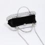 Crystal Beads Clutch Evening Bags Elegant Rhinestone Tassel Diamond Purse Bling Party Shoulder Hand Bag