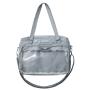 Wholesale PU Leather Girls Tote Bag Fashion Customized Ita Bags Clear PVC Window Pins Display Shoulder Bags for Women
