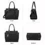 Lovevook Ladies 2022 Brand designer Faux Leather Purses for Women Fashion Handbags Top Handle Satchel Shoulder Tote Bags