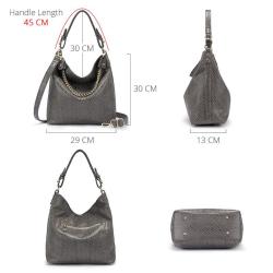 REALER dropshipping Animal Prints classic PU leather bags women handbags ladies shoulder crossbody hand bags with low MOQ