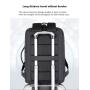 ZF246 Laptop Bag USB Charger Computer Cover Backpack Oxford Fabric Waterproof Zipper Print Logo Gift Backpack Business Schoolbag
