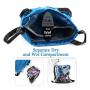 Dry Wet Separation Backpack Bag With Shoe Compartment Heavy Duty String Bag Sports Beach Bag Backpack