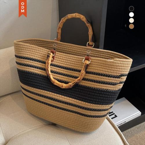 New Design Hot Selling Sac A Main Femme Summer Beach Bag Straw Bag Tote Bag For Women