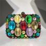 Custom New Handmade Double Sided Water Diamond Beaded Party Women's Handbag clutch bags elegant evening bags