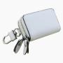 2022 Hot Sale Fashion Mens Womens Premium Embossed PU Car Key Holder Bag Key Chain Case Wallet with Dual Zipper Closure
