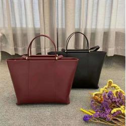 Custom Trapezoid Fashion Classy Ladies Leather Hand Bag Designer Luxury Female Tote Handbag Large Capacity Shoulder Bag