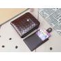 2023 New Men's Short Retro Woven Pattern Wallet Men Card Holder Wallet Men's Wallet Factory Wholesale cartera de hombre