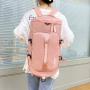 Unisex Waterproof With Shoes Compartment Travel Duffle Bag Gym Lightweight Carry On Backpack