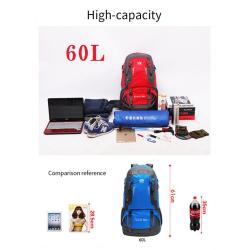 Custom Logo Climbing Travel Rucksack Sports Camping Hiking Backpack School Bag Pack For Male Men's Outdoor Backpack