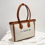 Shopping Travel Large Canvas Tote Handbag  Fashion Luxury  Designers Capacity Ladies Shoulder Bag