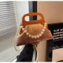 New versatile bead chain crossbody  evening bags clutch bag women