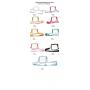Keymay Popular RTS 9 Colors Gold Zipper Waterproof Pvc Clear Ladies Purses Inclined Shoulder Bag Crossbody Clear Stadium Bags