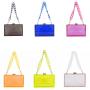 Wholesale Summer ladies Transparent Boxed Purse Crossbody Handbag Trendy women clear acrylic evening clutch bag 2024