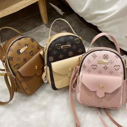 Small backpack new 2024 womens mini backpack wholesale price shoulder bag student schoolbag