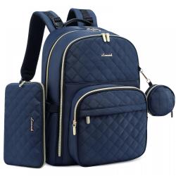 LOVEVOOK OEM Waterproof quilted Nappy Bag Large Capacity women Travel Backpack Multi-function Backpack Outdoor Baby Diaper Bags