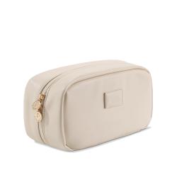 ODM OEM NEW Arrival 2023 Aopiya wholesale custom PU leather open flat cosmetic bag custom logo