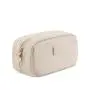 ODM OEM NEW Arrival 2023 Aopiya wholesale custom PU leather open flat cosmetic bag custom logo