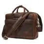 ZWY192 2024 Men Genuine Leather Vintage Briefcase New Wholesale Waterproof Business Handbag Daily Work Lightweight Laptop Cases