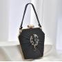 glitter rhinestone shoulder bag Fashion Women Rhinestone Metal Handle Luxury Ladies Diamond Evening Clutch Purse