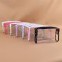 Keymay Colorful Fashion Women Transparent Pvc Toiletry Bag Travel Make up Pouch Cosmetic Clear Bags