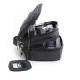 Two-layer design Pouch Zip multicapacity Frosted Zipper Pouch Plastic Makeup Pouch Toiletry Beauty Wash Kit Bags