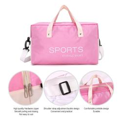 Factory Price Customized Overnight Bag Waterproof Nylon Leisure Messenger Gym Fitness Tote Shoulder Sports Travel Bag