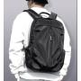ZWY031 Men New Solid Color USB Charger Laptop Backpack Nylon Breathable Waterproof Backpack Daily Business Outdoor Travel Bag