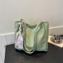2023 New Pu Women Fashion Handbags Solid Large Capacity Wholesale Women Handbags Knit Designer Shoulder Bags For Women