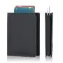 Custom RFID Blocking Pop Up Card Case Stylish Mens Wallet with Quick Access Man wallet metal card holder