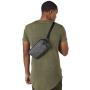 Smell Proof Crossbody Bag Back bag Carbon Lining with Ziplock Pockets and Grinder