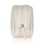 Factory wholesale canvas travel toiletry bag women zipper cosmetic bag canvas makeup bag