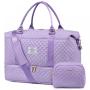 LOVEVOOK Labor and Delivery Hospital Bags Carry on Overnight Bag with Toiletry Purse Shoe Compartment Luggage Travel Duffel Bag