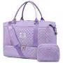 LOVEVOOK Labor and Delivery Hospital Bags Carry on Overnight Bag with Toiletry Purse Shoe Compartment Luggage Travel Duffel Bag