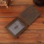 Classic Men's Leather Wallets Short Male Purse Card Holder Crazy Horse Genuine Leather Wallet Men Fashion High Quality Wallets