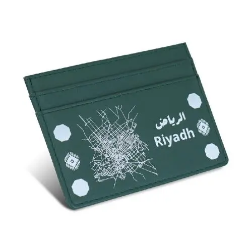Custom Designer Gift Sublimation Business Name Rfid Wallet Card Holder Leather Mini Business Card Holder Short Money Purses