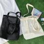 Custom Logo New Korean Style Large Spring/Summer Mesh Handbag Tote Shoulder Shopping Bag with Hollow Beach Bag