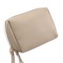 Waterproof Cosmetic Bag Travel Shaving Dopp Kit Toiletries Pu Leather Makeup Bag