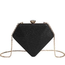 HR314 Personalized Creative Bag for Women's New Fashion Rhinestone Foreign Style Chain Bag Single Shoulder Crossbody Clutch Bag